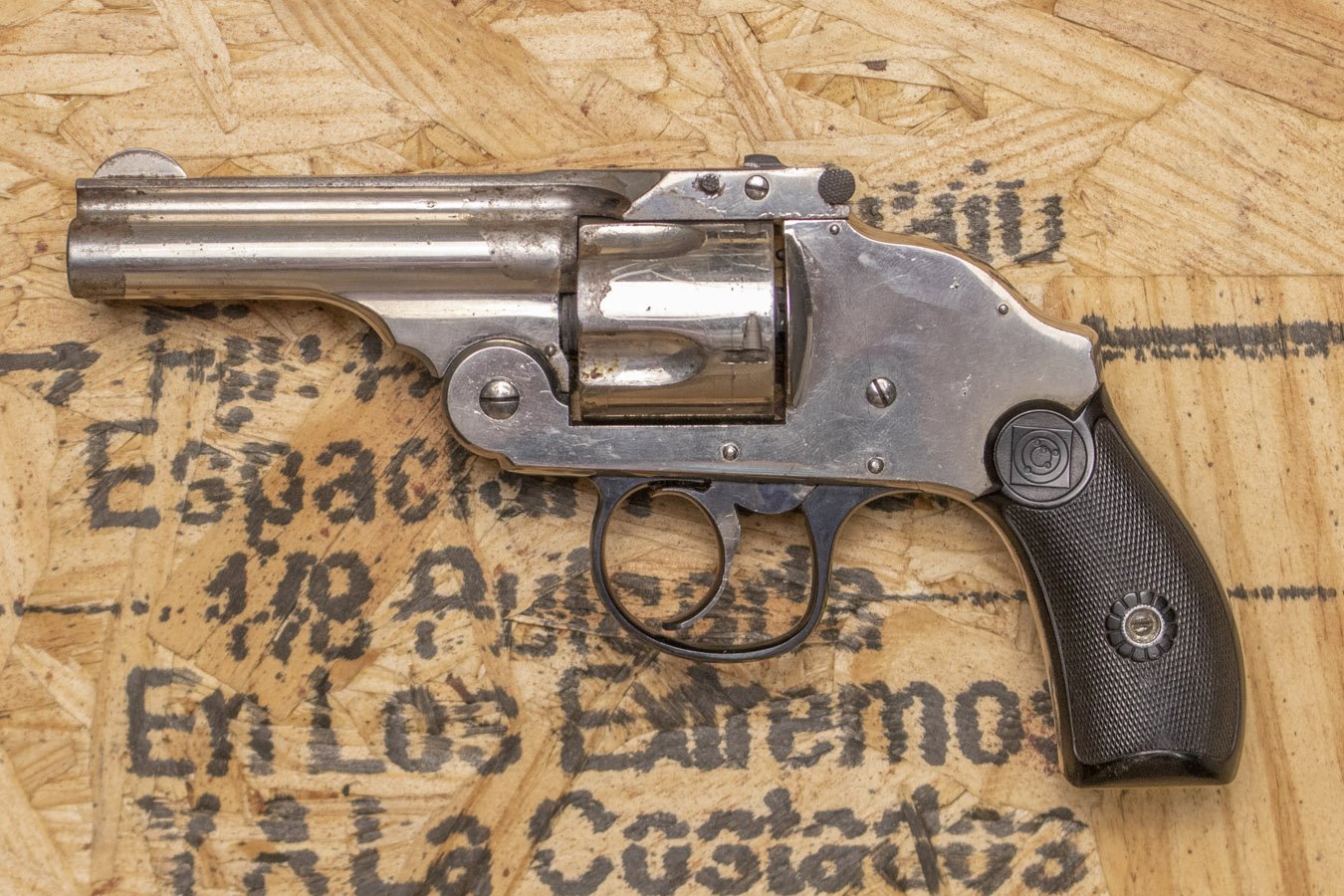 H AND R Mod. 2 Fifth Var. .38 Special Police Trade-In Top Break Revolver